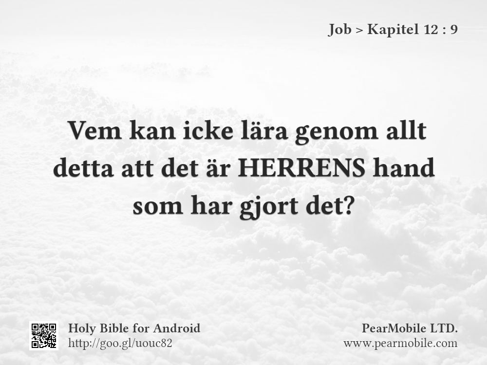 Job, Kapitel 12:9